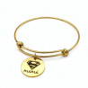 Pulsera Sax (plata, oro rosa o dorado)