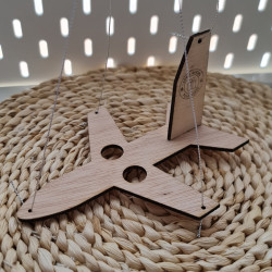 Avion de madera