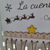 Calendario de adviento personalizado
