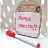 Pizarra de mensajes elfo