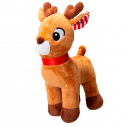 Reno de peluche navidad