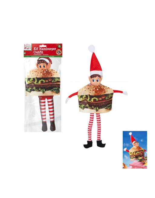 Disfraz hamburguesa Elfo