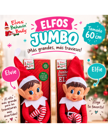 Elfo jumbo personalizado