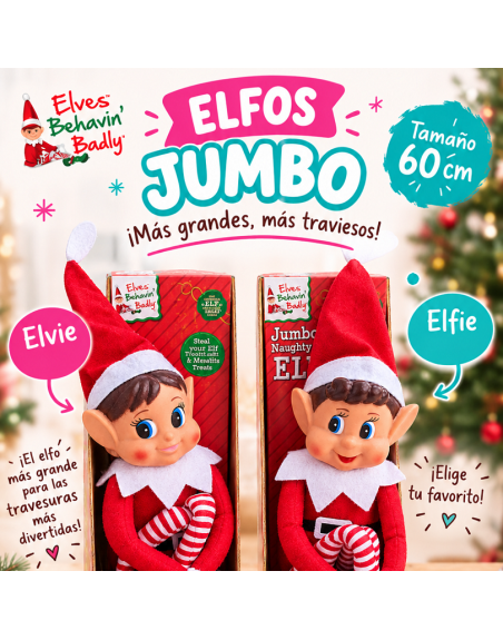 Elfo jumbo personalizado