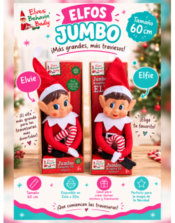 Elfo jumbo personalizado