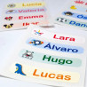 Etiquetas termoadhesivas ropa